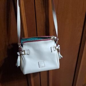Dooney & Bourke Small Florentine Bone Leather Crossbody